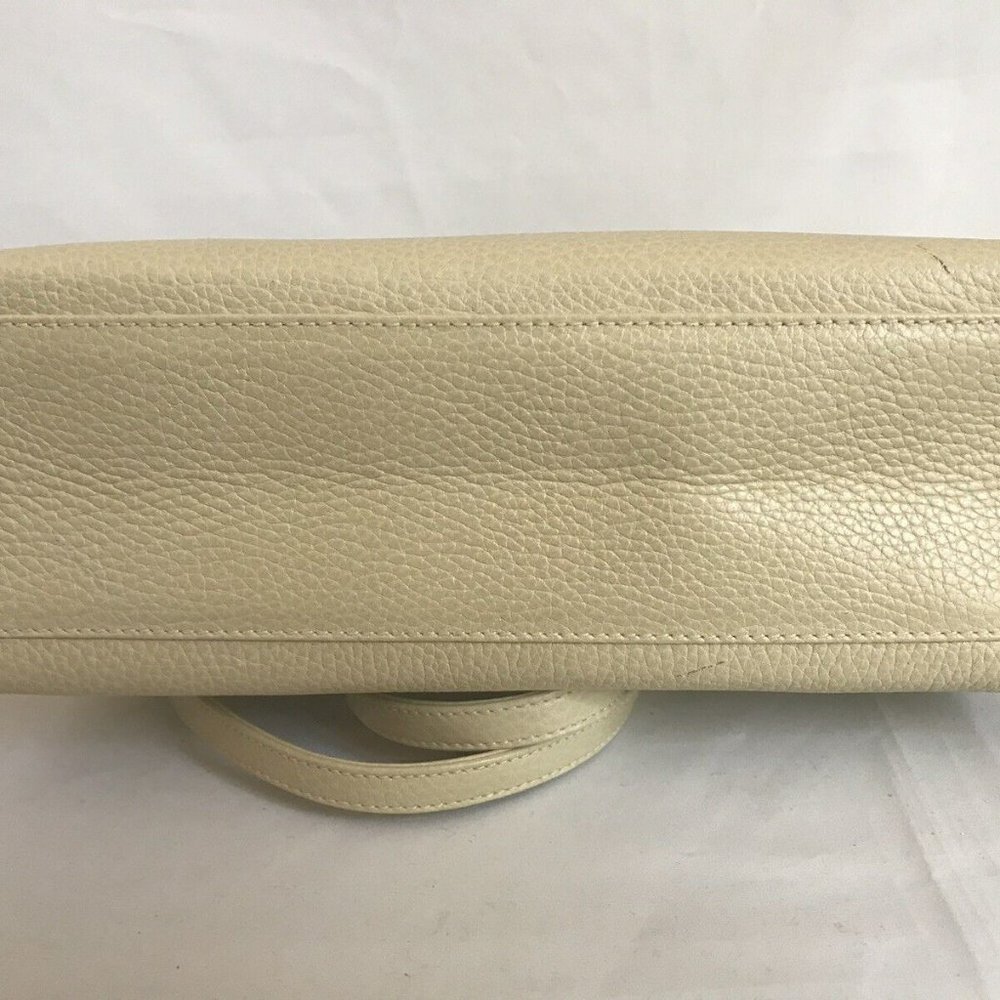 Mark Cross Italian Leather Shoulder Purse Crossbody Bag -Vintage Luxury Designer - Picture 5 of 11